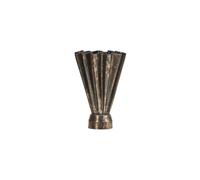 Vase H33 cm en fer brun antique HDFlood