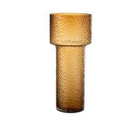 Vase haut rond 19x19x45 cm en verre marron - MILA