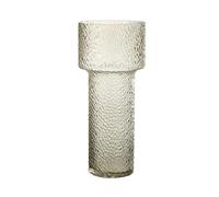 Vase haut rond 19x19x45 cm en verre transparent - MILA