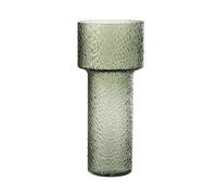 Vase haut rond 19x19x45 cm en verre vert - MILA