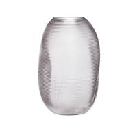 Vase Hubsch Interior Balloon Gris 19x30 cm