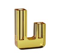 Vase Hubsch Interior Duo Jaune 12x4x16 cm