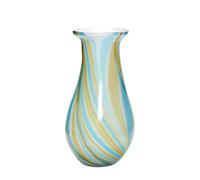 Vase Hubsch Interior Kaleido Bleu 15x30 cm