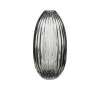 Vase Hubsch Interior Ripple Gris 15x30 cm