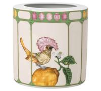 Vase Idyllia, Porcelaine, Motif imprimé cristal, porte-éventail roi, Moyen, Multicolore OS