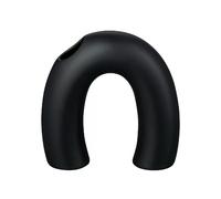 Vase KAGETSU 12 cm, noir, grès, Blomus