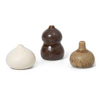 Vase KOMO, set de 3 pc, grès, ferm LIVING