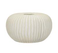Vase large et basse Mauro Ferretti Icicle Beige 40x23 cm