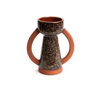 Vase Loft Tribal Echo 18 cm - - Marron - Grès
