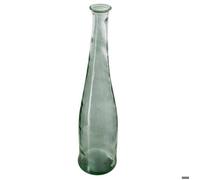 Vase long verre recyclé vert kaki H80cm - Atmosphera Créateur d'intérieur