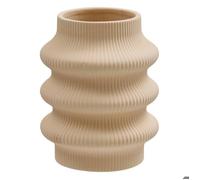 Vase Lucia H.18,5cm beige - Atmosphera Créateur d'intérieur