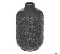 Vase ""Lumière d hiver"" en céramique H21,5cm gris - Atmosphera createur d'interieur