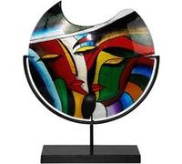 Table Passion – Vase Lune Eva – Verre décoré – 33 x 37 cm