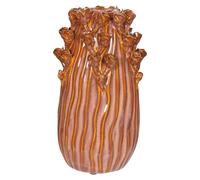 Vase Mansion Atmosphäre Bernou en céramique orange 15 x 27,5 cm