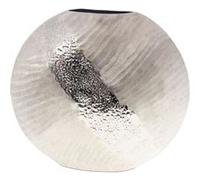 Vase Marise rond 33 cm argent - Amadeus - Argent - Aluminium Argent G
