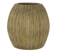 Vase en magnésium, couleur vert sale, à¿ 32x32,5 cm
