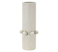Vase Mauro Ferretti Ceramica Bubbles Beige 15,5x41 cm