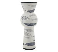 GRAND VASE EN CÉRAMIQUE POISSON