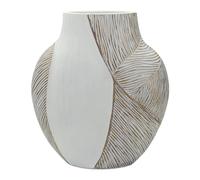 Vase Mauro Ferretti Ho Chi Minh Blanc 27x11 cm / 5x31 cm / 12x6 cm