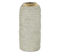 Vase Mauro Ferretti Lima Gris 12,5x25 cm