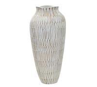 Vase Mauro Ferretti Resina Stiky Doré 23x50 cm
