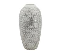 Vase Mauro Ferretti Resina Wave Doré 19,5x34 cm