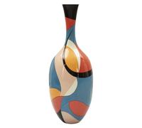 Paris prix Vase déco résine Rubic - Multicolore