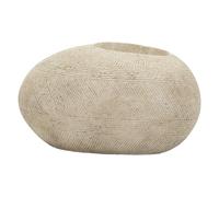 Vase Mauro Ferretti Stone Gris 54,5x42,5x30 cm