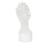 Vase Mauro Ferretti Young Lady Blanc 10,5x10x24,7 cm