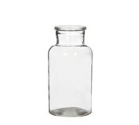 Vase médicinal en verre 8x16 cm