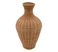 Atmosphera – Vase déco Melia en rotin H70 cm beige