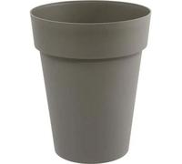 Vase Mi-Haut Rond Toscane Taupe - 44x53cm 50l - Eda Plastiques
