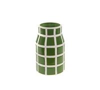 Vase mosaïque cube - - Vert - Céramique