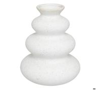 Atmosphera Vase en céramique Olme 20 cm Blanc