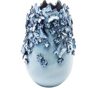 Vase papillons bleu clair 35cm Kare Design