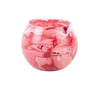 Vase petit verre Present Time Blended Rouge 8x7 cm