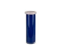 Vase Present Time Plegado Bleu 12x33x12x12 cm