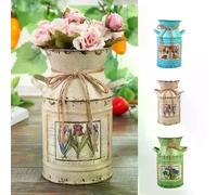 Vase rétro pichet à lait déco