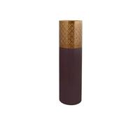 Vase Rond Design Decoa 90cm Violet & Or
