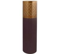 Vase Rond Design Decoa 90cm Violet & Or