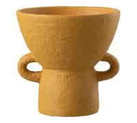 Vase Rond Design Zenia 25cm Ocre