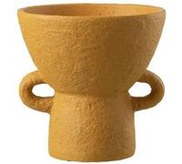 Vase Rond Design "Zenia" 25cm Ocre G