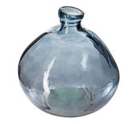 Vase Rond en Verre Recy allon"" 22cm Orage