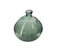 Vase rond verre recyclé vert kaki D23cm - Atmosphera Créateur d'intérieur