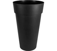 Vase Rond XXL, Ø 48 cm, 90 L, EDA Toscane, Gris Anthracite, Ø 48 x H 80 cm