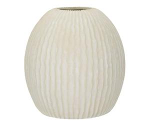 Vase ronde Mauro Ferretti Icicle Beige 36,5x38 cm