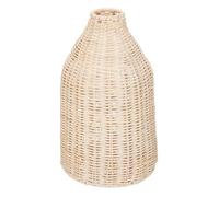 Atmosphera – Vase design en rotin Seav 26 cm Beige
