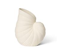 Vase Coquillage Blanc Cassé