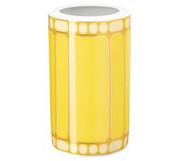 Vase Signum, Porcelaine, Jaune OS
