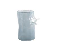 Vase small Present Time Bird On Branch Bleu 15x9,5 cm